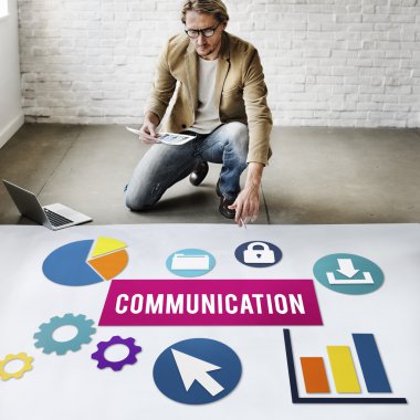 işadamı iletişim ile çalışma