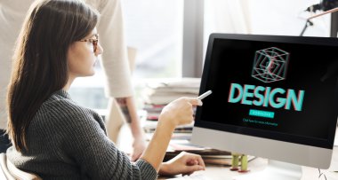 Ofiste çalışan iş ekibi.