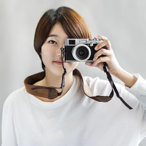 Mooie Aziatische meisje — Stockfoto