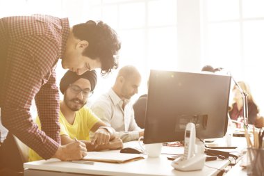 çalışan iş adamları