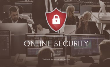 çalışma iş adamları ve Online Güvenlik