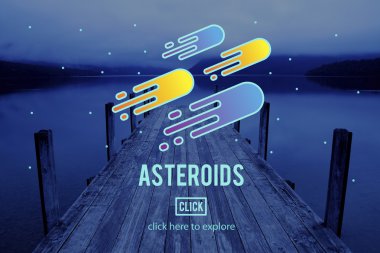 Metin ve astronomi kutsal kişilerin resmi