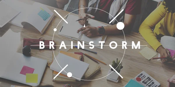 Brainstorm Thinking Concept — Stock Photo, Image