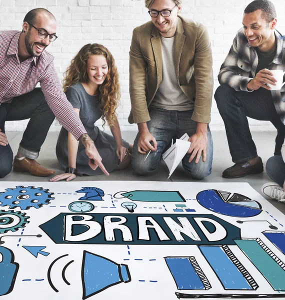 브랜드 전략 사업 개념 — 스톡 사진