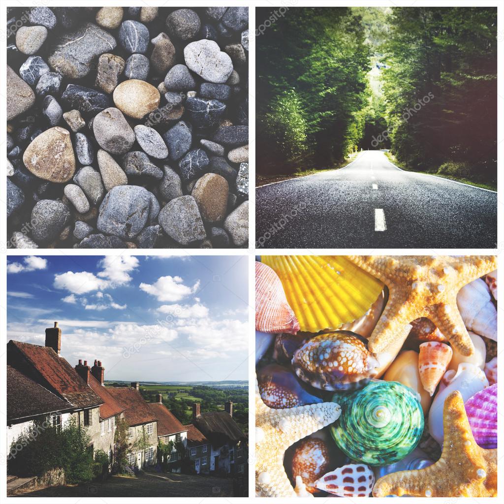 Exciting Travel Collage