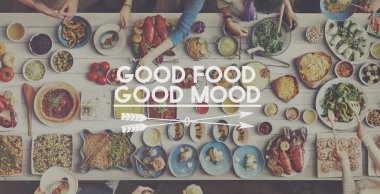 insanlar ve gıda iyi yemek