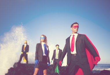 Fırtına dönük iş süper kahramanlar