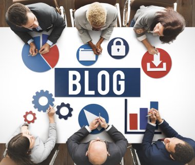 Sosyal ağ medya kavramı