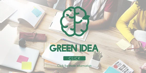 Idea Verde Concepto de Naturaleza — Foto de Stock