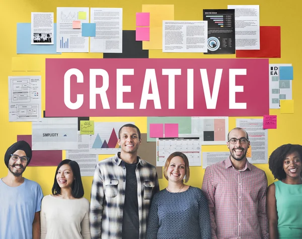 Diversity people with creative — Stock Photo, Image