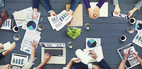 Gente de negocios trabajando —  Fotos de Stock