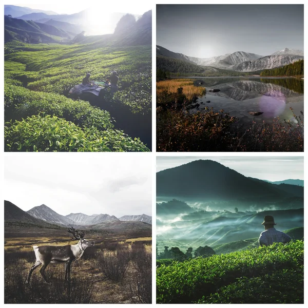 Nyaralás utazás Serenity koncepció — Stock Fotó