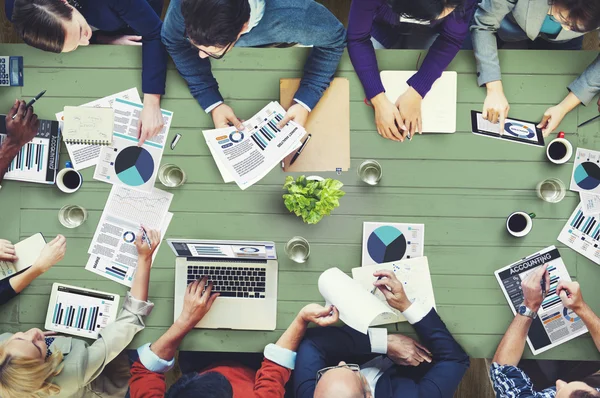 Imprenditori che lavorano — Foto Stock