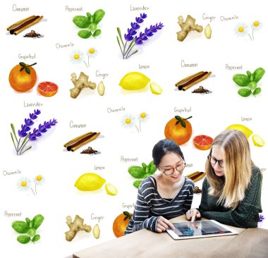 Dijital aygıt kavramı ile çalışan kadınlar