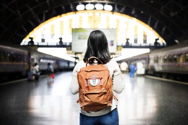 seyahat hipster kadın  