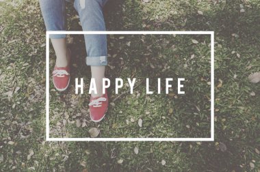 Kadının ayak arka plan üzerinde 