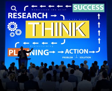 İş adamları kurumsal tartışma sırasında