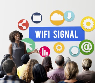 insanlar Semineri ile Wifi sinyal