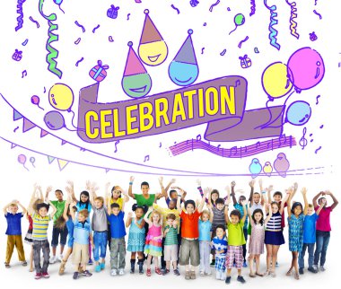 sevimli gülümseyen çocuklar