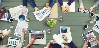 çalışan iş adamları