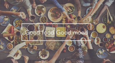 insanlar ve iyi yemek