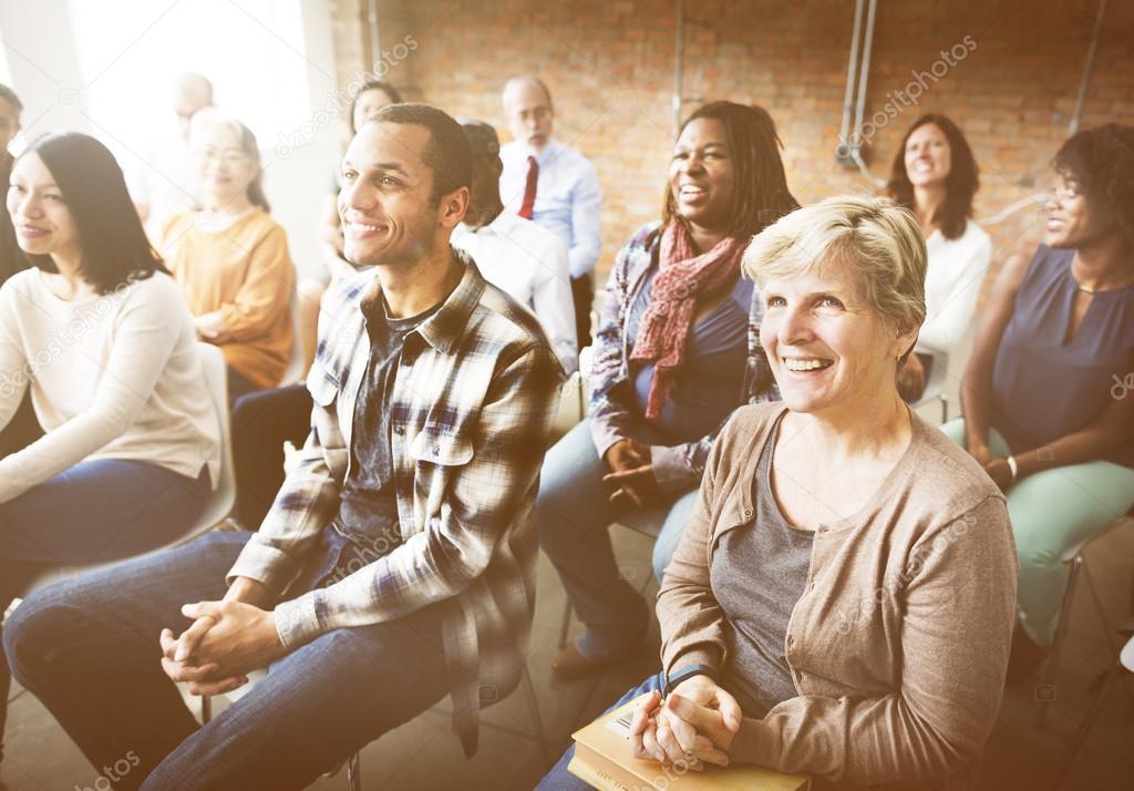 diversity people at meeting 