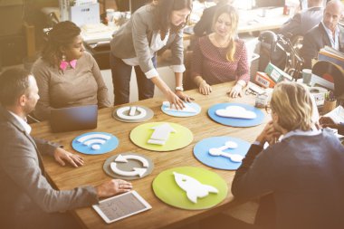 İş adamları için konferans eğitim