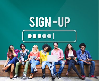 İnsanlar internet'te sörf 