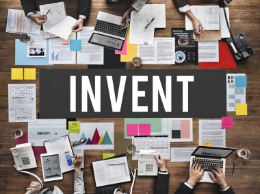 Ofiste çalışan iş adamları