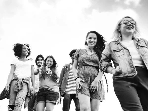 Young people Smiling — Stock Photo, Image