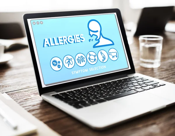 Allergie, gezondheidszorg Concept — Stockfoto