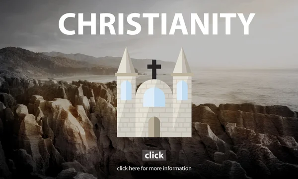 キリスト教信仰の概念 — ストック写真