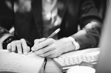 İşadamı düşünme Strateji planlama