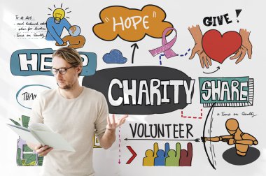 işadamı sadaka ile çalışma