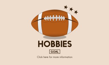 Hobiler konsepti ile şablonu