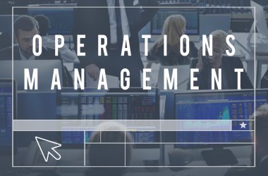 çalışma iş adamları ve operasyon yönetimi