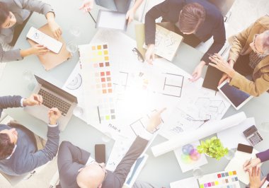 yeni bir proje planlama ekibi tasarımı