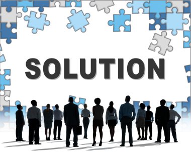 İş grubunun siluetleri