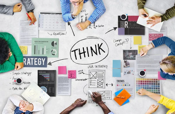 Diversity People Working at The Meeting — Stock Photo, Image