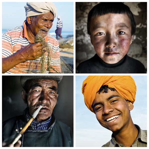 Ethnic Various people — Stock Photo, Image