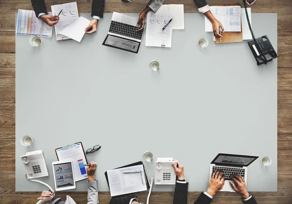 Grupo de personas trabajando —  Fotos de Stock