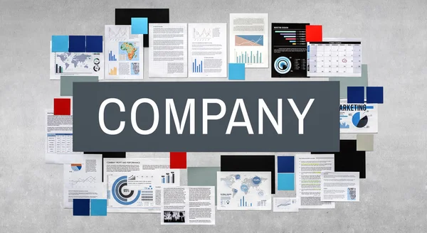 Корпоративна концепція бізнесу компанії — стокове фото