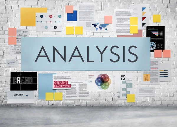 Analisi Analytics Analizza Concetto — Foto Stock