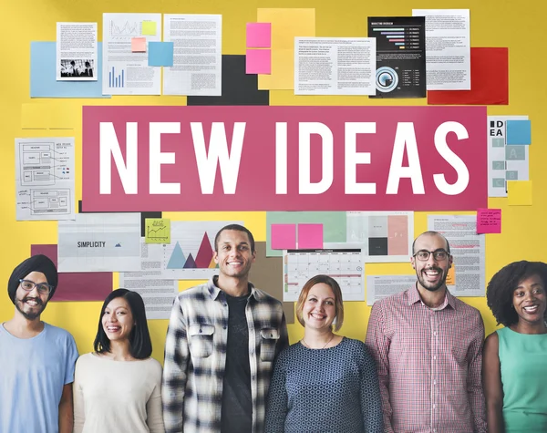 Diversity people with New Ideas — Stock Photo, Image