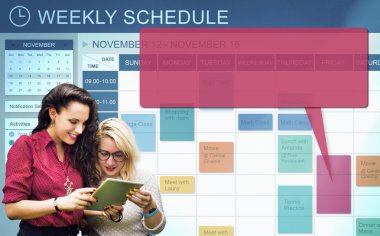 Kızlar tablet kullanma 