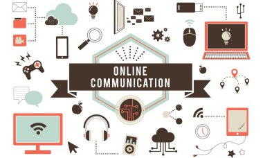 Şablon Online iletişim kavramı ile