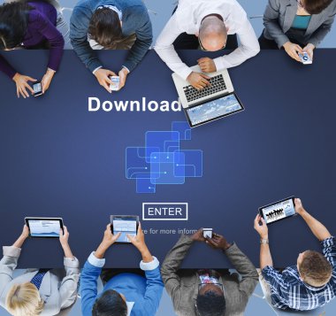 aygıtlar ve Download kavramı ile insanlar