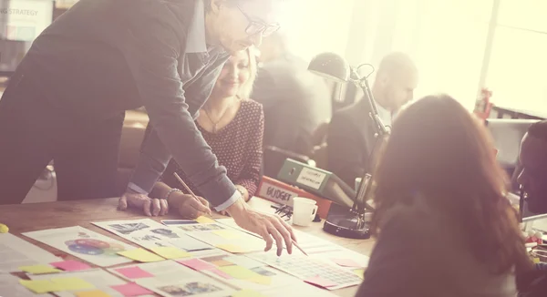 Imprenditori che lavorano — Foto Stock