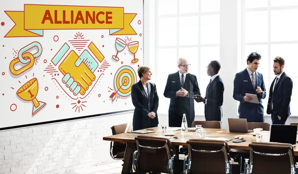 Business Team working in office — Stock Photo, Image