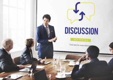 Ofiste çalışan iş ekibi.